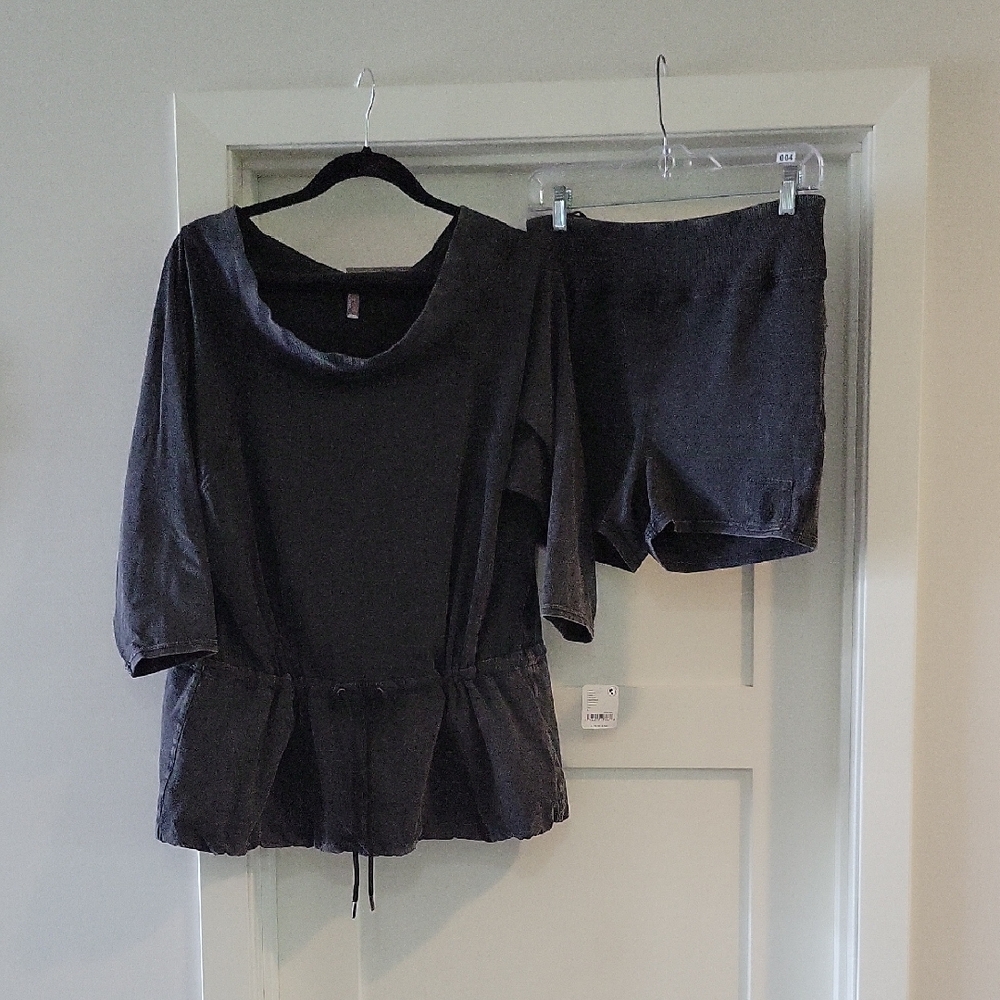 Free People Movement Short Set L NWT